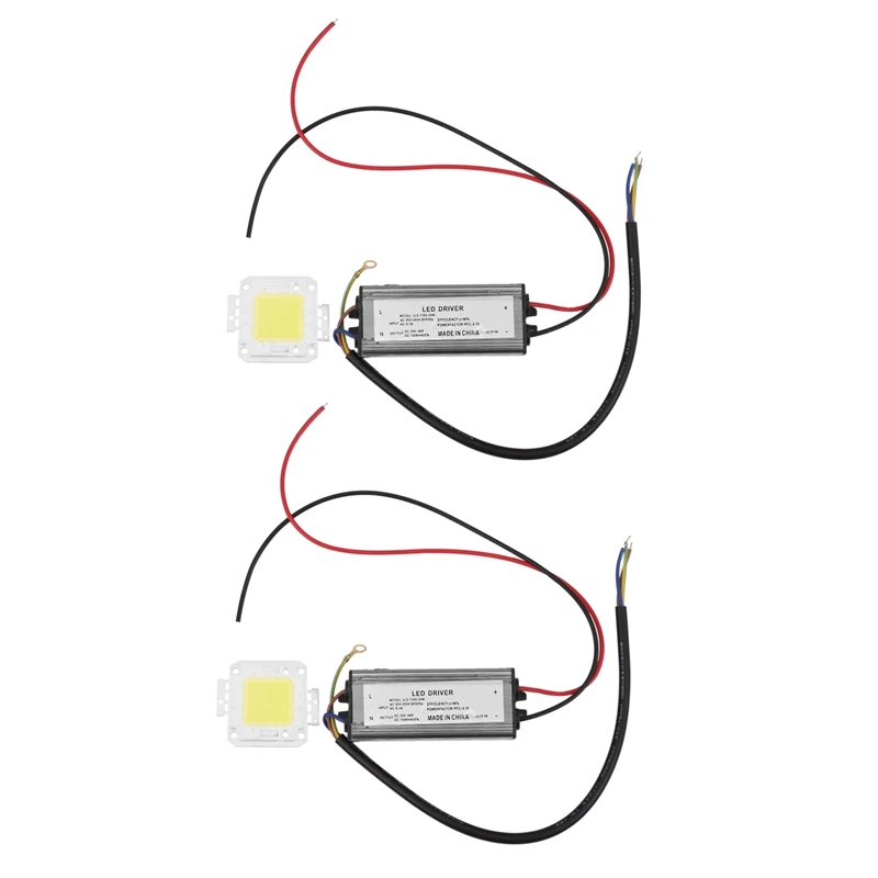 ABSF 2X 50W LED Driver Waterproof IP67 Power Supply High Power Adapter + 50W LED Chip Bulb Energy Saving For DIY Daylight
ABSF 2X 50W LED Driver Waterproof IP67 Power Supply High Power Adapter + 50W LED Chip Bulb Energy Saving For DIY Daylight