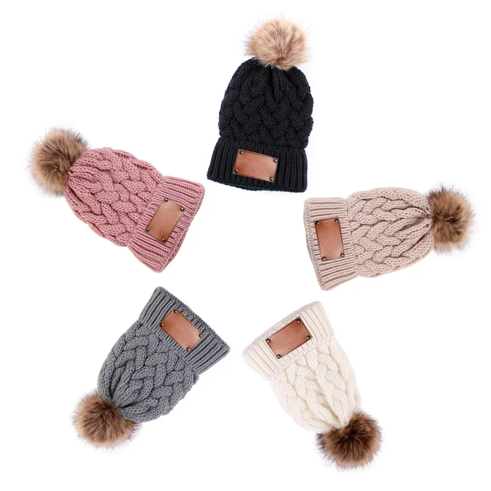 Baby Hat Personalized Winter Hats for Women Natural Fur Pompom Hat Warm Wool Beanies for Female Fashion Lady Hats
Baby Hat Personalized Winter Hats for Women Natural Fur Pompom Hat Warm Wool Beanies for Female Fashion Lady Hats