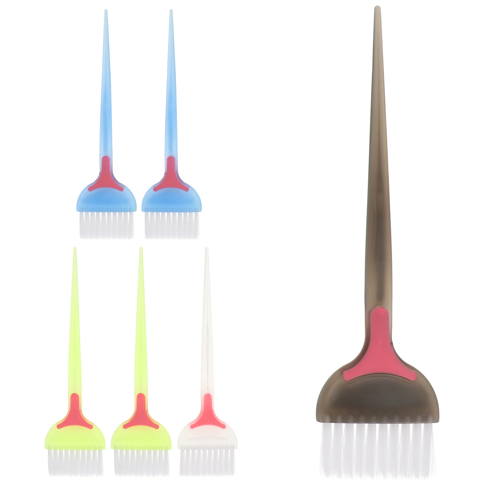 6 Pcs Hair Dye Brush Applicator Coloring Barber Tool Salon Accessories Single Sided Hairdressing
6 Pcs Hair Dye Brush Applicator Coloring Barber Tool Salon Accessories Single Sided Hairdressing