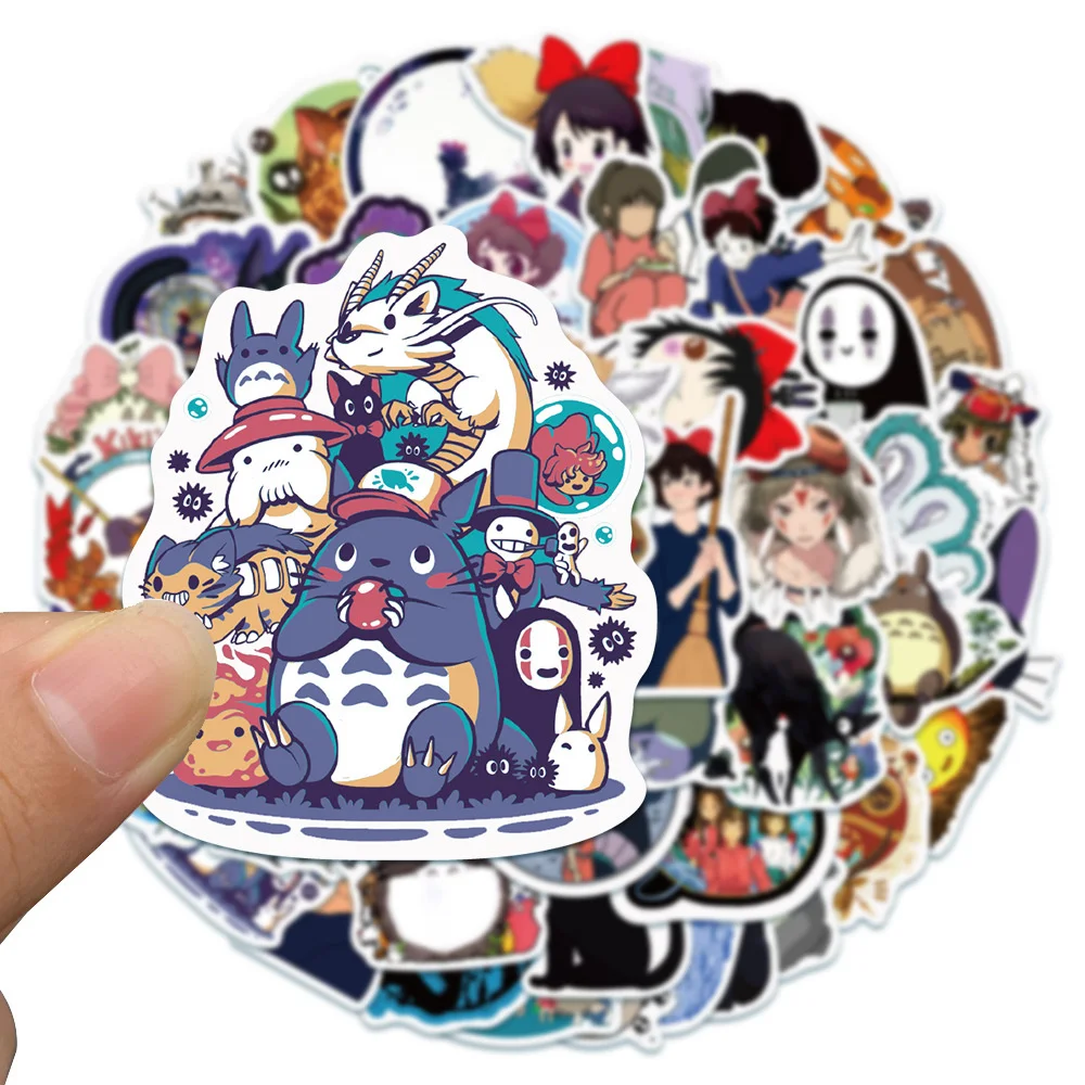 10/30/50pcs New Hayao Miyazaki Anime Spirited Away Totoro Kiki Howl Cute Graffiti Stickers For Luggage Laptop Stickers Wholesale
10/30/50pcs New Hayao Miyazaki Anime Spirited Away Totoro Kiki Howl Cute Graffiti Stickers For Luggage Laptop Stickers Wholesale