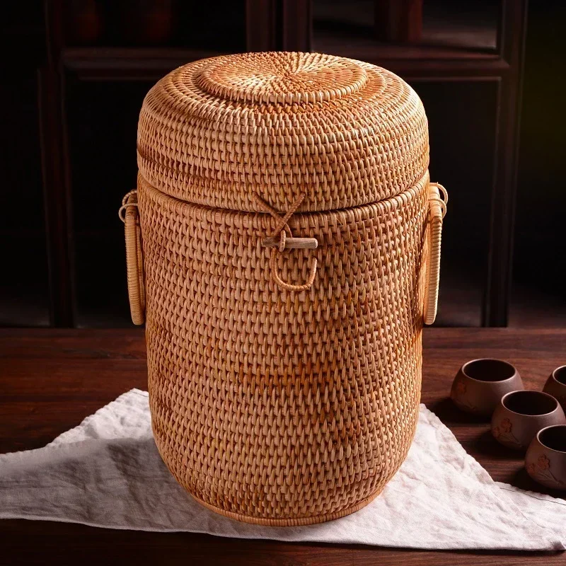 Organizadores for Container Tea Sundries Hand Woven Multifunction Food Jewelry Rattan Storage Basket Ornaments
Organizadores for Container Tea Sundries Hand Woven Multifunction Food Jewelry Rattan Storage Basket Ornaments