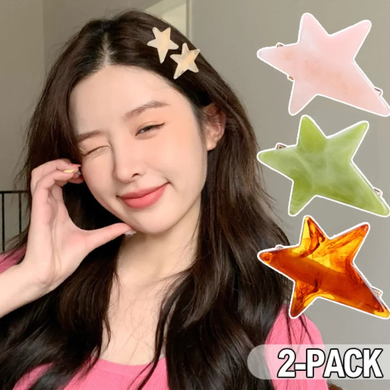 Trendy Irregular Star Hair Clips Hair Claws Sweet Cool Stars Charm Hairpin Party Korean Fashion Aesthetics Y2k Hair Accessories
Trendy Irregular Star Hair Clips Hair Claws Sweet Cool Stars Charm Hairpin Party Korean Fashion Aesthetics Y2k Hair Accessories