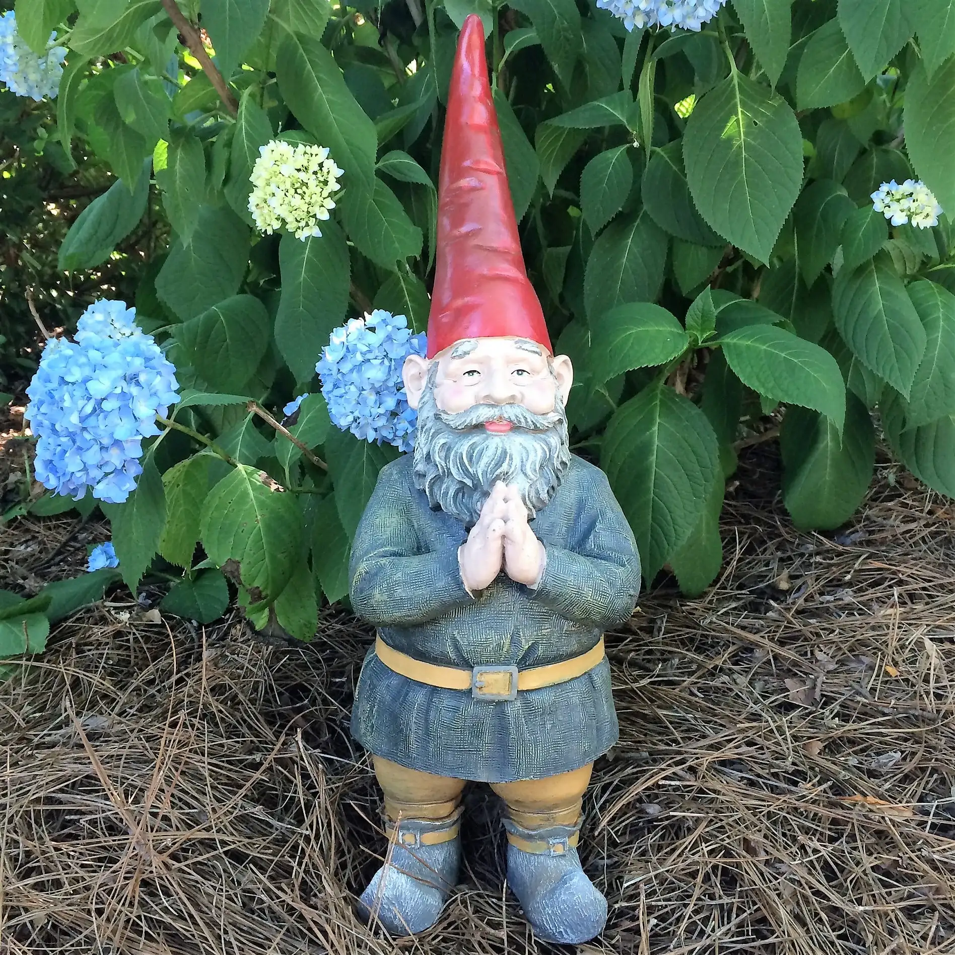 

20" Gnome Garden Statue Decorations Outdoor Figurine Sculpture for Patio, Balcony, Yard Ornament Housewarming Gift