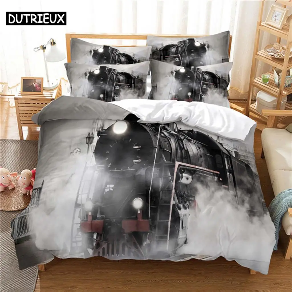 Train Bedding Set Duvet Cover Set 3d Bedding Digital Printing Bed Linen Queen Size Bedding Set Fashion Design
Train Bedding Set Duvet Cover Set 3d Bedding Digital Printing Bed Linen Queen Size Bedding Set Fashion Design