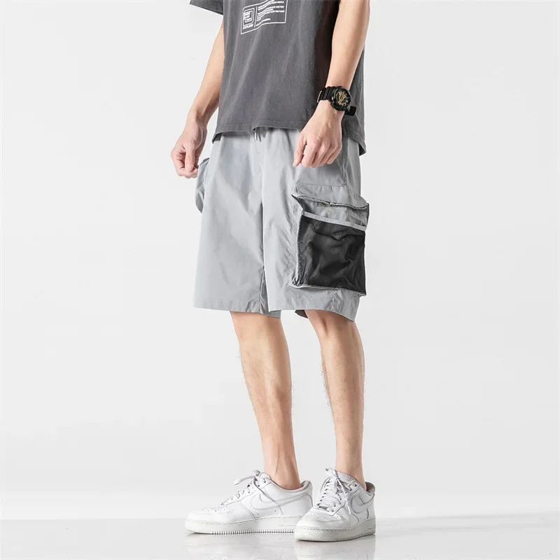 2023 Men's Summer Pure Cotton Personalized Splicing Trendy Workwear Shorts Trendy Fashion Big Pockets Loose Casual Shorts Men
2023 Men's Summer Pure Cotton Personalized Splicing Trendy Workwear Shorts Trendy Fashion Big Pockets Loose Casual Shorts Men