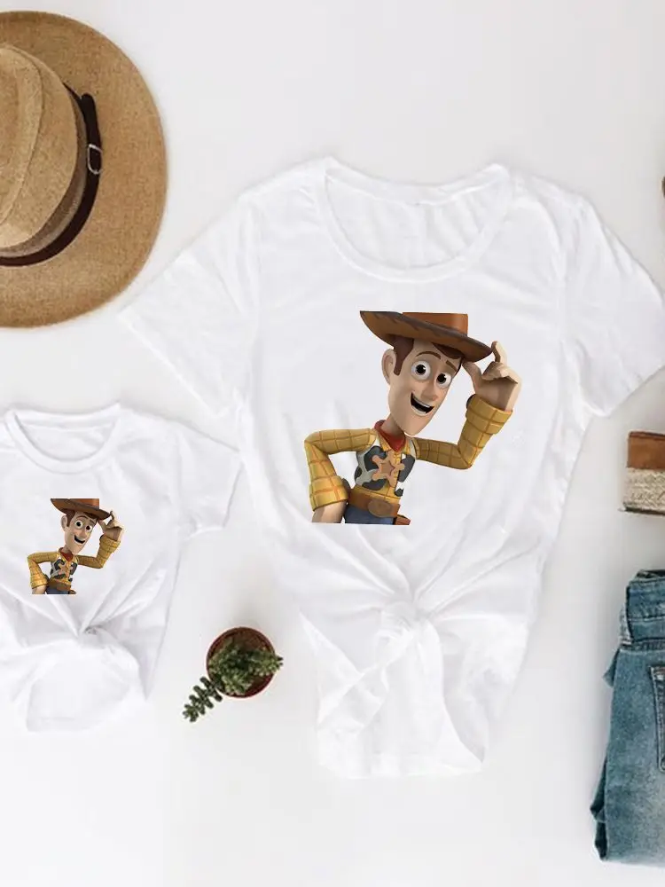 T Shirts White Summer Disney Popular Casual T-Shirts Children Family Women Aesthetic Toy Story Cartoon Disney Brand Hu Di Tops
T Shirts White Summer Disney Popular Casual T-Shirts Children Family Women Aesthetic Toy Story Cartoon Disney Brand Hu Di Tops