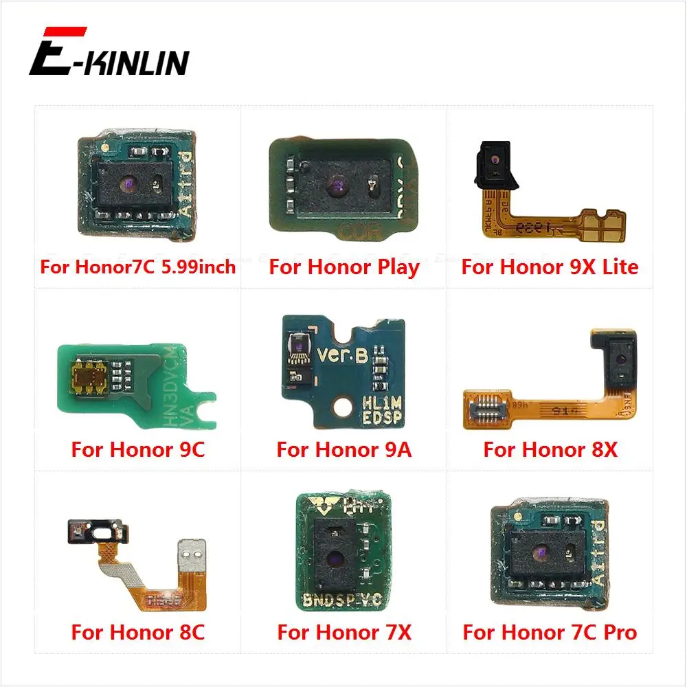 

Гибкий кабель для Huawei Honor Play 7X 7C Pro 8C 8X 9C 9X Lite 9A, запасные части с датчиком приближения света
