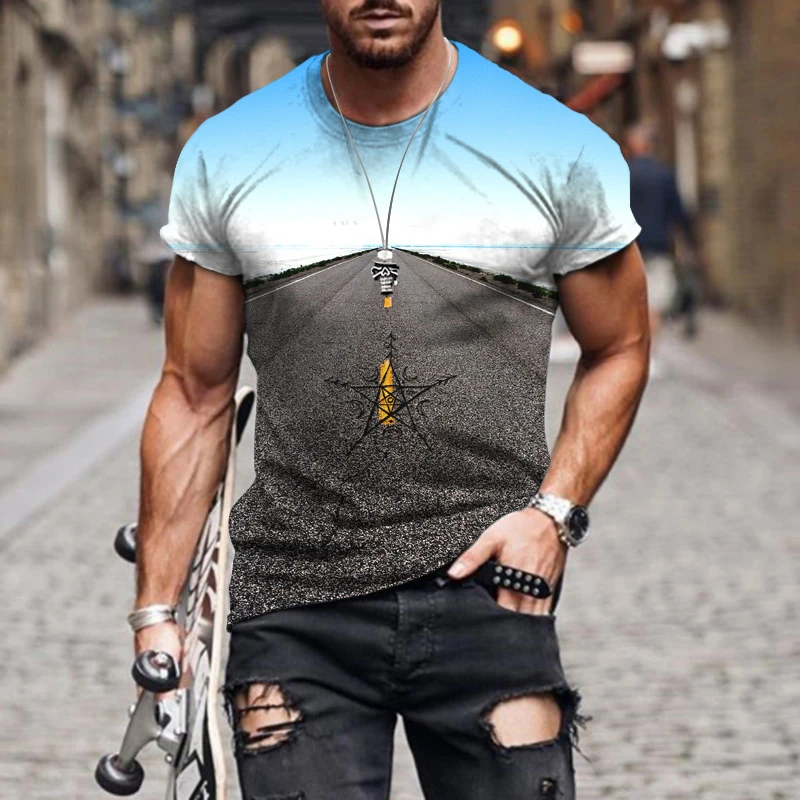 KeKe Summer Natural Scenery Pattern Men t-shirt Fashion Interesting landscape graphic t shirts Personality Trend Hip Hop 3D Tees
KeKe Summer Natural Scenery Pattern Men t-shirt Fashion Interesting landscape graphic t shirts Personality Trend Hip Hop 3D Tees