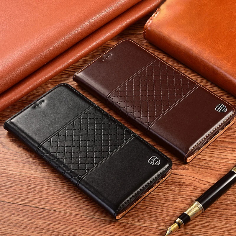 

Luxury Genuine Leather Case For XiaoMi Poco C3 C31 X2 X3 GT Pro M5S m5 X3 NFC C40 India Flip Stand Phone Bags Flip Cover