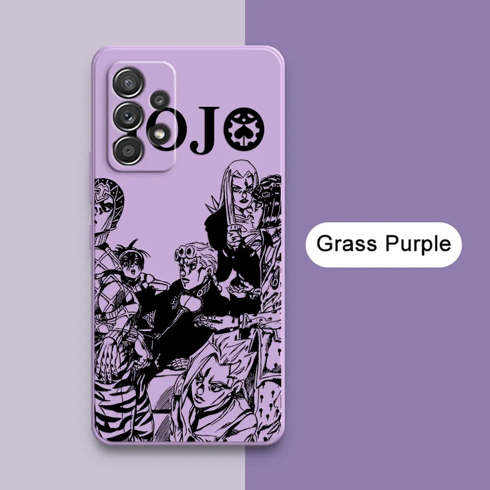 A56 Case For Samsung Galaxy A55 A54 A53 A36 A35 A34 A52 A72 A32 A26 A56 5G JoJo Anime JoJos Bizarre Adventure Square Phone Cover A56 Case For Samsung Galaxy A55 A54 A53 A36 A35 A34 A52 A72 A32 A26 A56 5G JoJo Anime JoJos Bizarre Adventure Square Phone Cover