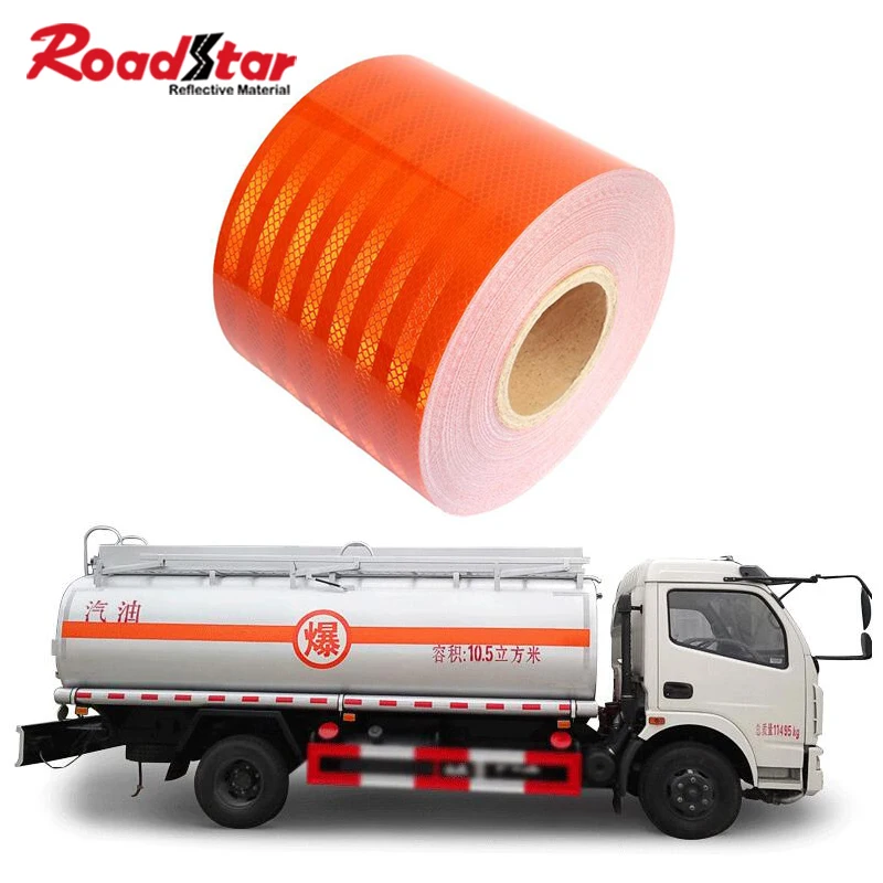Roadstar 15cmX3m High Quality Reflective Orange Belt Auto Super Grade Reflective Sticker Warning Tape for Car Truck Trailer
Roadstar 15cmX3m High Quality Reflective Orange Belt Auto Super Grade Reflective Sticker Warning Tape for Car Truck Trailer
