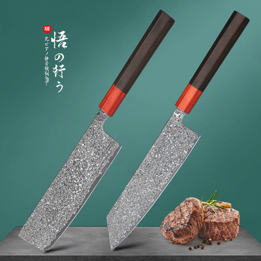 Real Damascus Kitchen Knife Set Professional Chef Knives For Men Damascus Steel Japanese Sushi Camping Tools With Ebony Handle
Real Damascus Kitchen Knife Set Professional Chef Knives For Men Damascus Steel Japanese Sushi Camping Tools With Ebony Handle