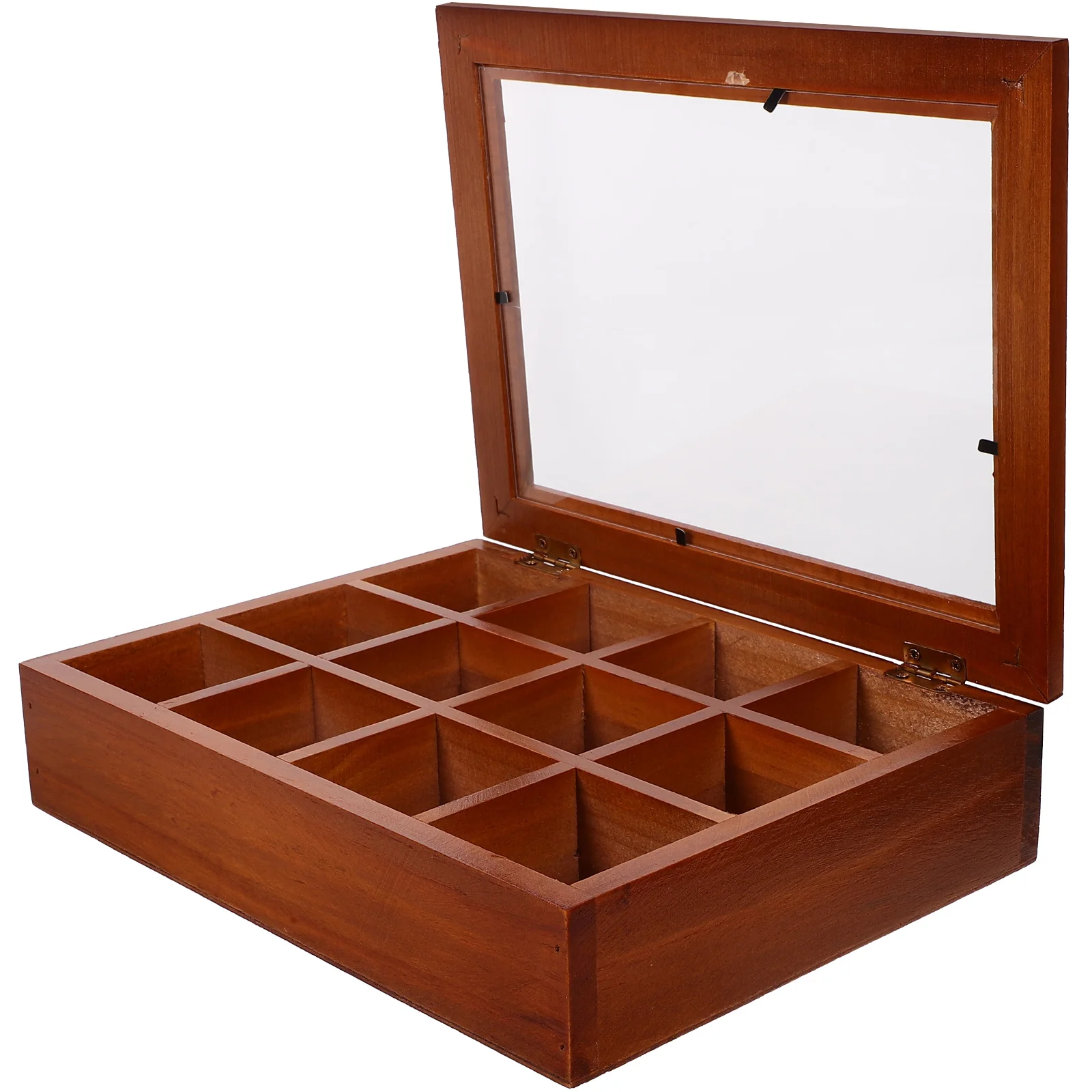 Grids Wooden Tea Bag Holder Sugar Packets Spice Pouches Storage Case Instant Coffee Bag Boxes With Clear Lid
Grids Wooden Tea Bag Holder Sugar Packets Spice Pouches Storage Case Instant Coffee Bag Boxes With Clear Lid
