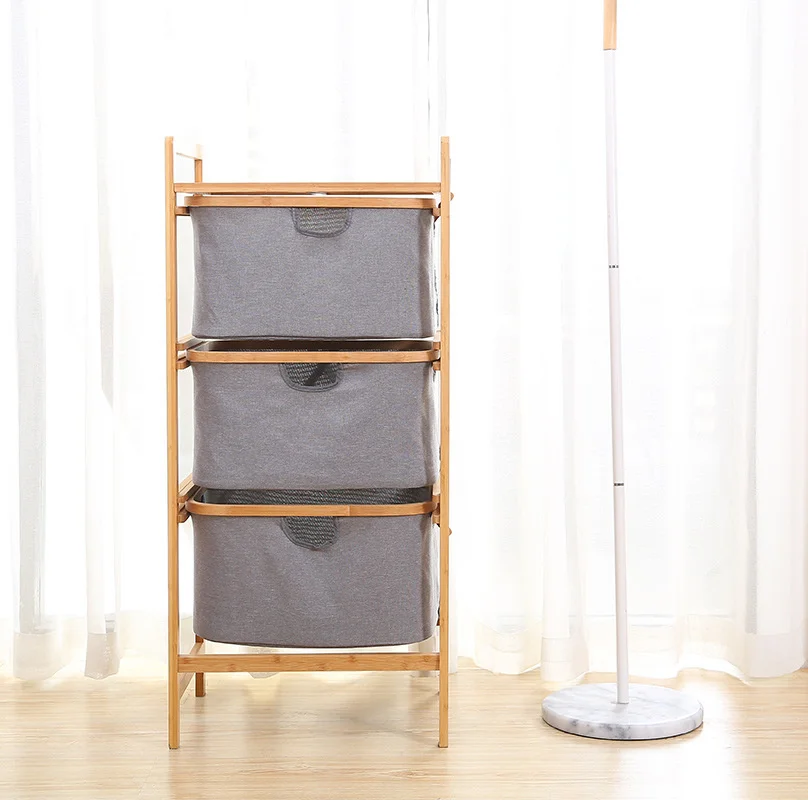 Simple Japanese-style Laundry Basket Folding Pull-out Bathroom Organizer Basket Three-story Living Room Children's Toy Organizer
Simple Japanese-style Laundry Basket Folding Pull-out Bathroom Organizer Basket Three-story Living Room Children's Toy Organizer