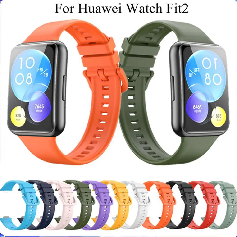Ремешок для наручных часов Huawei Fit 2, сменный быстросъемный силиконовый спортивный браслет для Huawei Fit 2, несколько цветов
Ремешок для наручных часов Huawei Fit 2, сменный быстросъемный силиконовый спортивный браслет для Huawei Fit 2, несколько цветов
