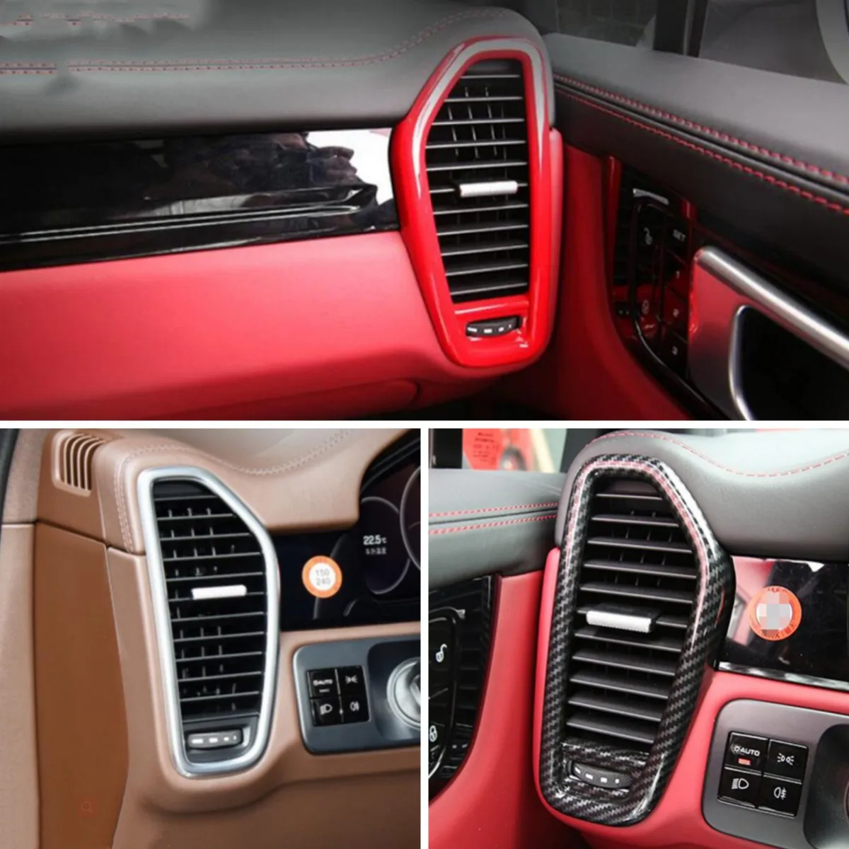 АБС-пластик, Боковая Крышка вентиляционного отверстия кондиционера для Porsche Cayenne 2018-2022, аксессуары для интерьера
АБС-пластик, Боковая Крышка вентиляционного отверстия кондиционера для Porsche Cayenne 2018-2022, аксессуары для интерьера