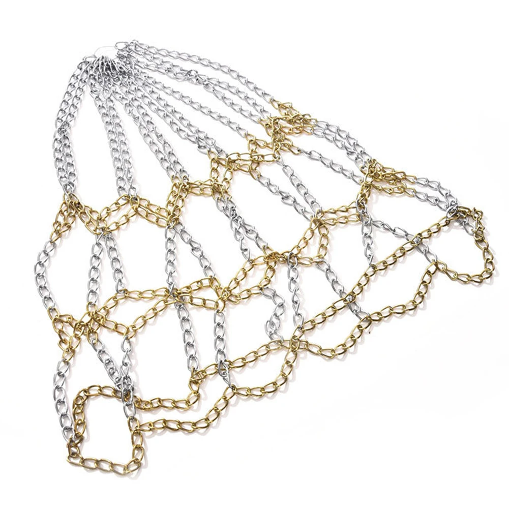 1pc Metal Chain Basketball Net Iron Wear-resistant Official Size Of Basketball Net Standard 12 Buckles Secure Installation
1pc Metal Chain Basketball Net Iron Wear-resistant Official Size Of Basketball Net Standard 12 Buckles Secure Installation