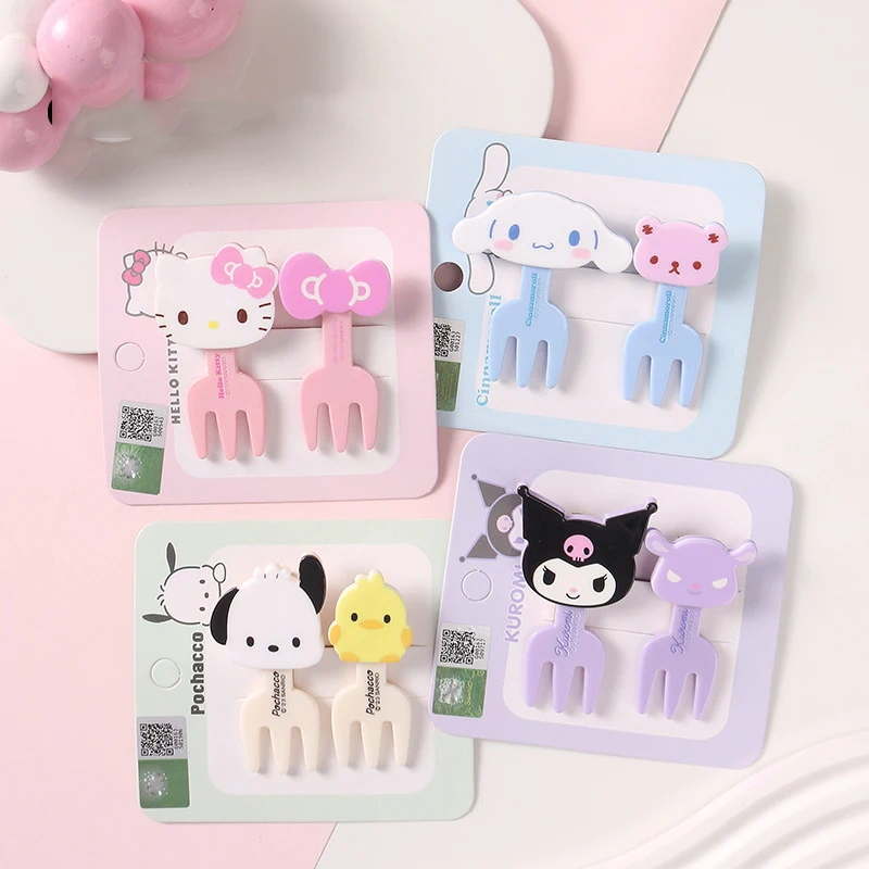 Sanrio Cinnamoroll заколка для волос Kawaii аниме Kuromi My Melody вилка аксессуары для волос девочки сердце подарок Hello Kitty головной убор для детей
Sanrio Cinnamoroll заколка для волос Kawaii аниме Kuromi My Melody вилка аксессуары для волос девочки сердце подарок Hello Kitty головной убор для детей