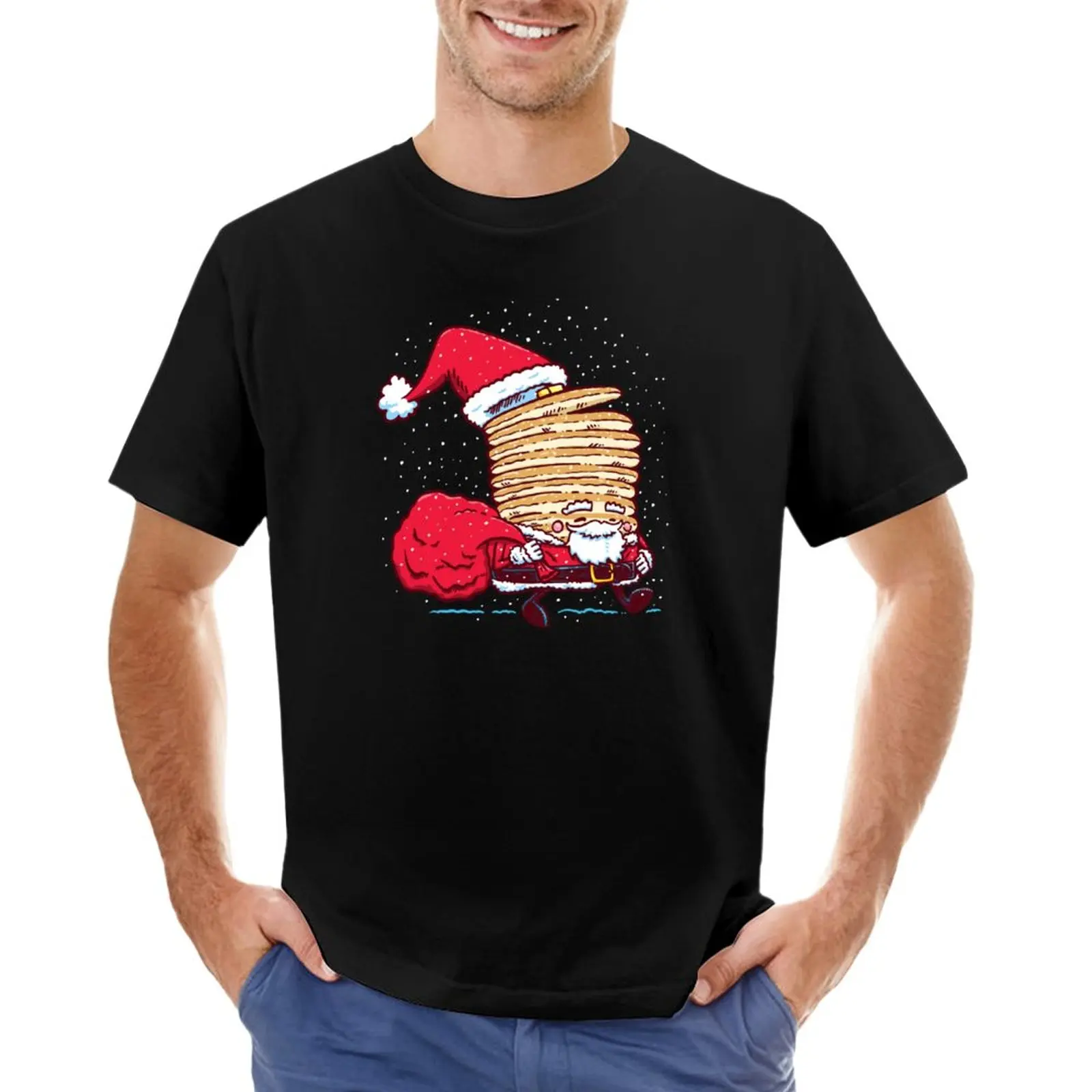Santa Pancake T-Shirt graphic t shirt sports fan t-shirts boys animal print shirt hippie clothes tshirts for men
Santa Pancake T-Shirt graphic t shirt sports fan t-shirts boys animal print shirt hippie clothes tshirts for men