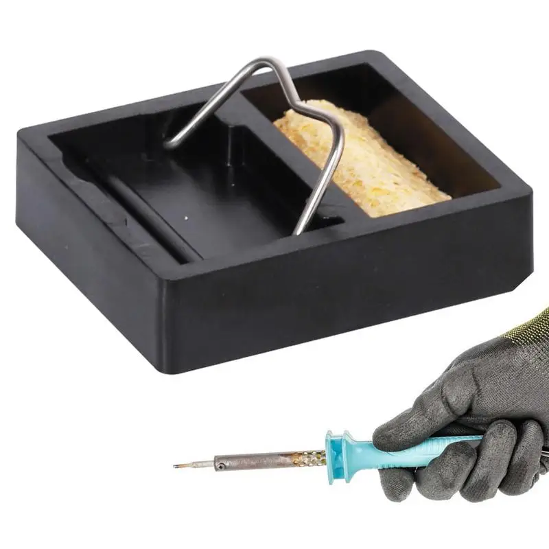 Soldering Iron Stand G Type Solder Sponge Solder Sponge Tank Heat Safe For Appliances Repair And Various Soldering Irons
Soldering Iron Stand G Type Solder Sponge Solder Sponge Tank Heat Safe For Appliances Repair And Various Soldering Irons
