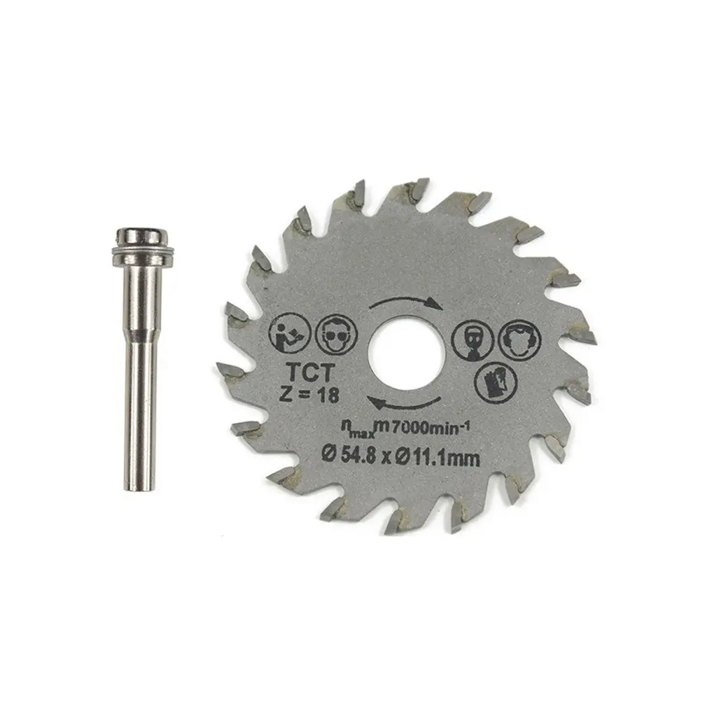 HSS Circular Saw Blade Rotary Tool 54.8mm Mini Wood Cutting Discs Blades with Drill Mandrel for Metal Cutter
HSS Circular Saw Blade Rotary Tool 54.8mm Mini Wood Cutting Discs Blades with Drill Mandrel for Metal Cutter