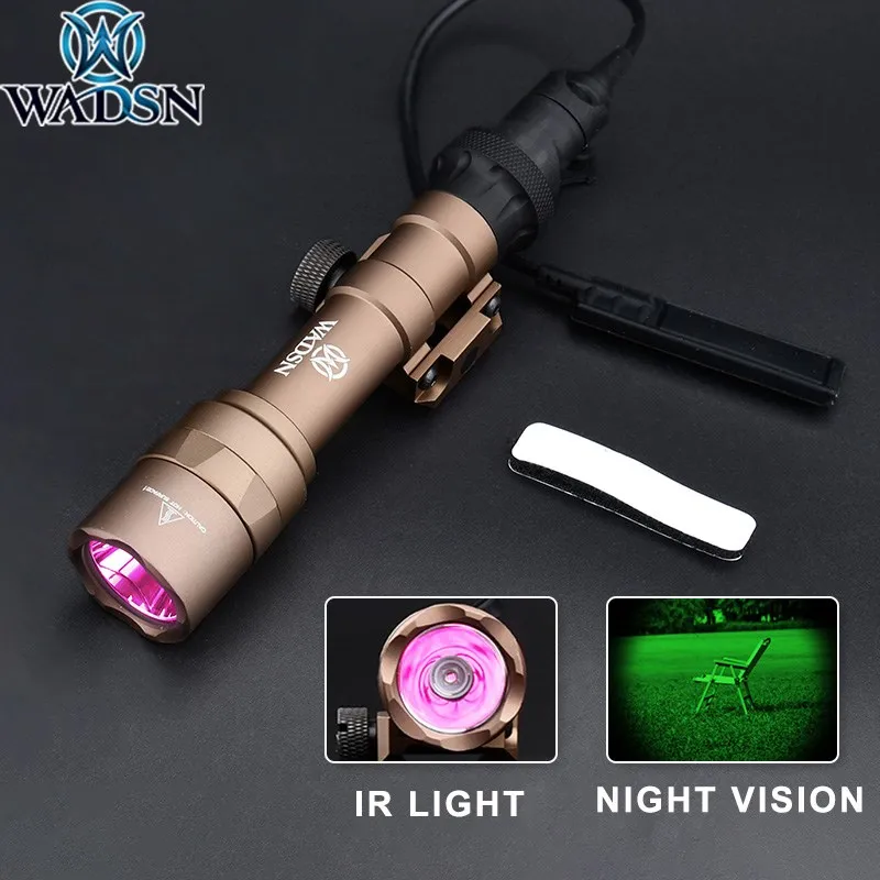 Tactical M600U IR Surefir Scout Light Infrared illumination Flashlight 850nm Hunting Weapon Lights Dual Function Pressure Switch
Tactical M600U IR Surefir Scout Light Infrared illumination Flashlight 850nm Hunting Weapon Lights Dual Function Pressure Switch