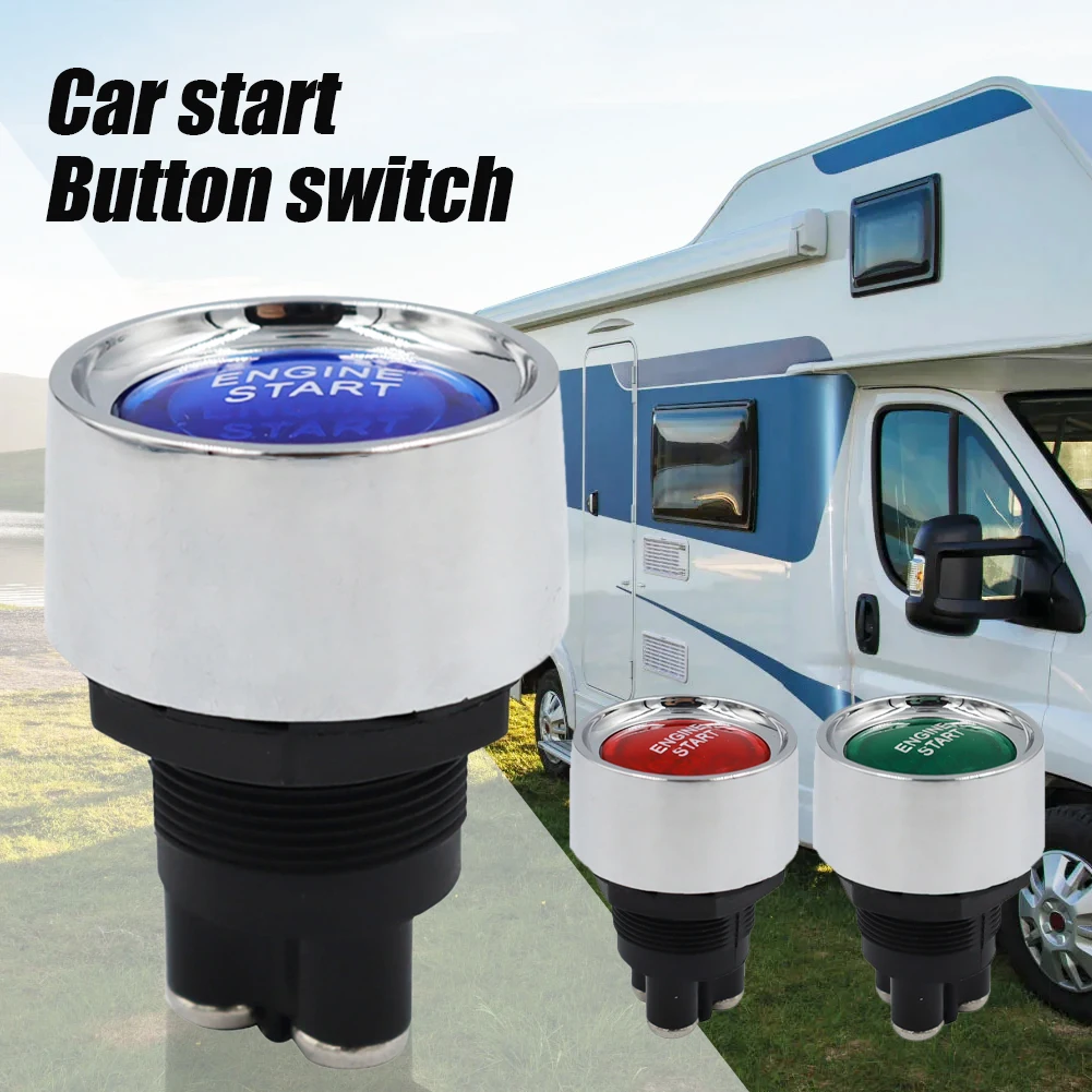 1Set Car Engine Start Stop Button 12V-24V 50A Engine Ignition Switch 3-pin Button Start Switch for Car Trucks Bost RV Marine
1Set Car Engine Start Stop Button 12V-24V 50A Engine Ignition Switch 3-pin Button Start Switch for Car Trucks Bost RV Marine