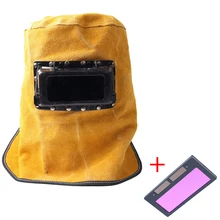 Leather Welding Mask Welding Hood Helmet With Auto Darkening Filter Lens Flip-Type Cover Heat Resistant Splash Proof New Upgrade
Leather Welding Mask Welding Hood Helmet With Auto Darkening Filter Lens Flip-Type Cover Heat Resistant Splash Proof New Upgrade