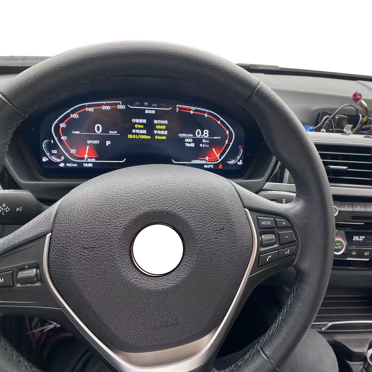 Car Digital Dashboard LCD Display Speedometer Vehicle speed display table For BMW 3 / 4 Series F30 F31 F32 F34 F35 2013-2019
Car Digital Dashboard LCD Display Speedometer Vehicle speed display table For BMW 3 / 4 Series F30 F31 F32 F34 F35 2013-2019