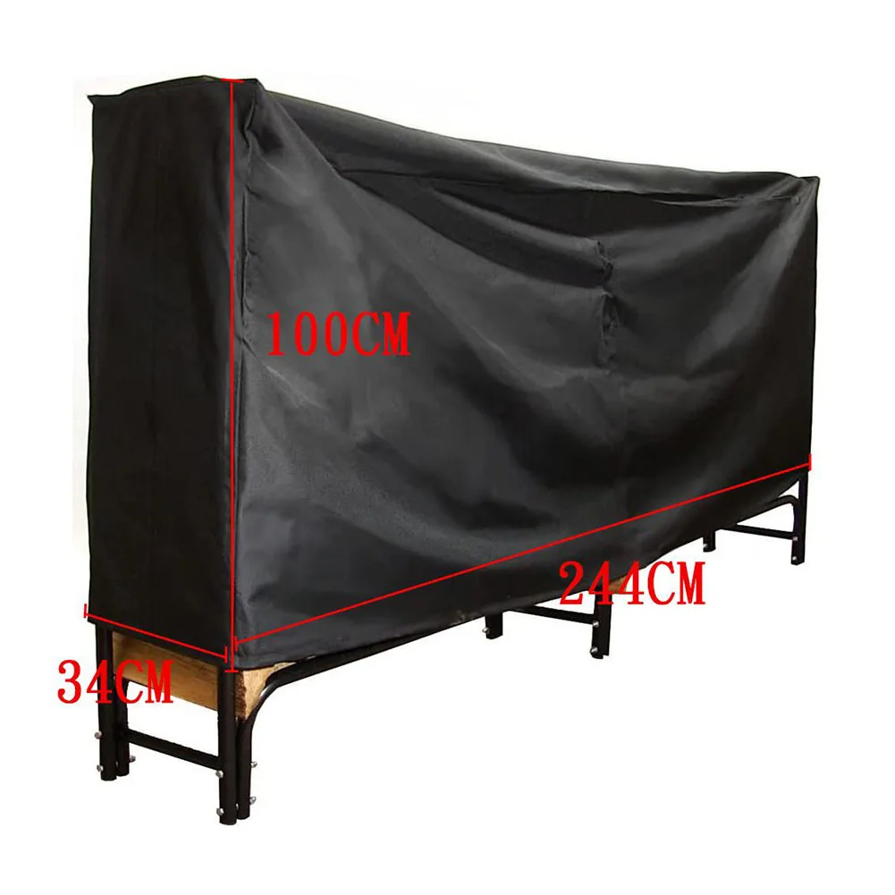 8-Feet Firewood Cover Firewood Rack Heavy Duty Lumber Log Rack Outdoor Oxford Cloth Storage Holder Cover Durable
8-Feet Firewood Cover Firewood Rack Heavy Duty Lumber Log Rack Outdoor Oxford Cloth Storage Holder Cover Durable