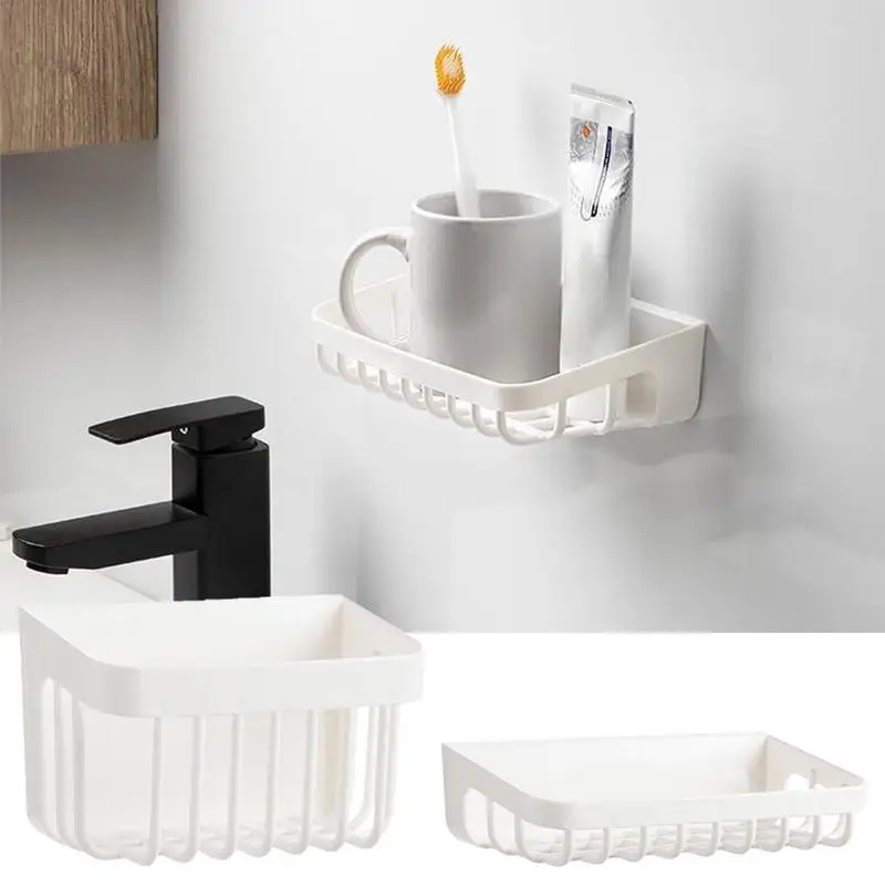 Bathroom Shelf Organizer Waterproof Wall Mounted Storage Basket Self Adhesive Rustproof Shampoo Rack Household Organizer
Bathroom Shelf Organizer Waterproof Wall Mounted Storage Basket Self Adhesive Rustproof Shampoo Rack Household Organizer
