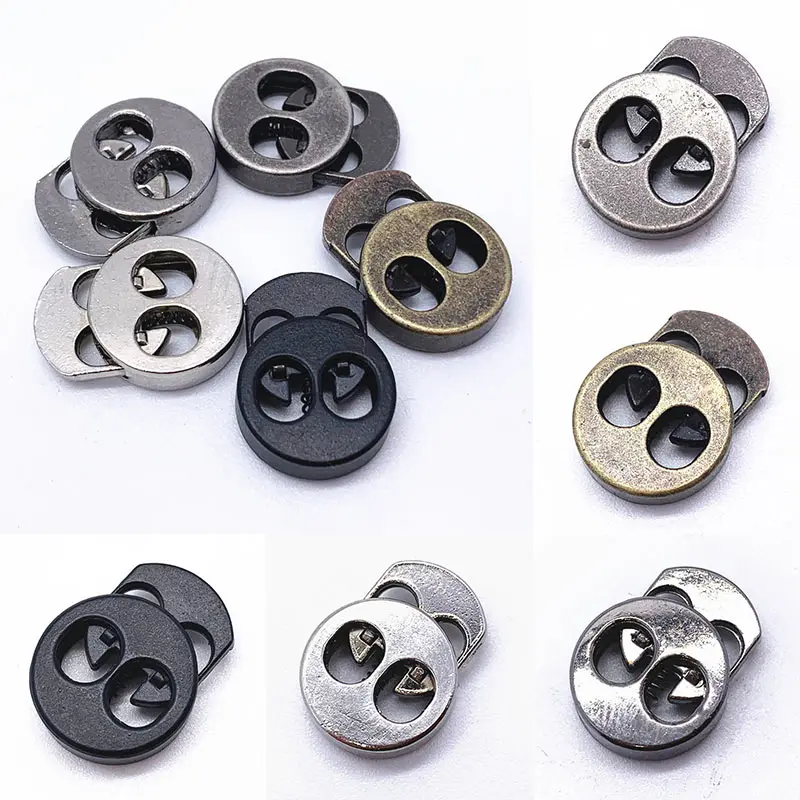 10pcs Metal Stopper Spring Toggle Clasp 5mm Holes Buckle Rope Clamp Cord Locks Drawstring Stops End Clip Buckles DIY Accessories
10pcs Metal Stopper Spring Toggle Clasp 5mm Holes Buckle Rope Clamp Cord Locks Drawstring Stops End Clip Buckles DIY Accessories
