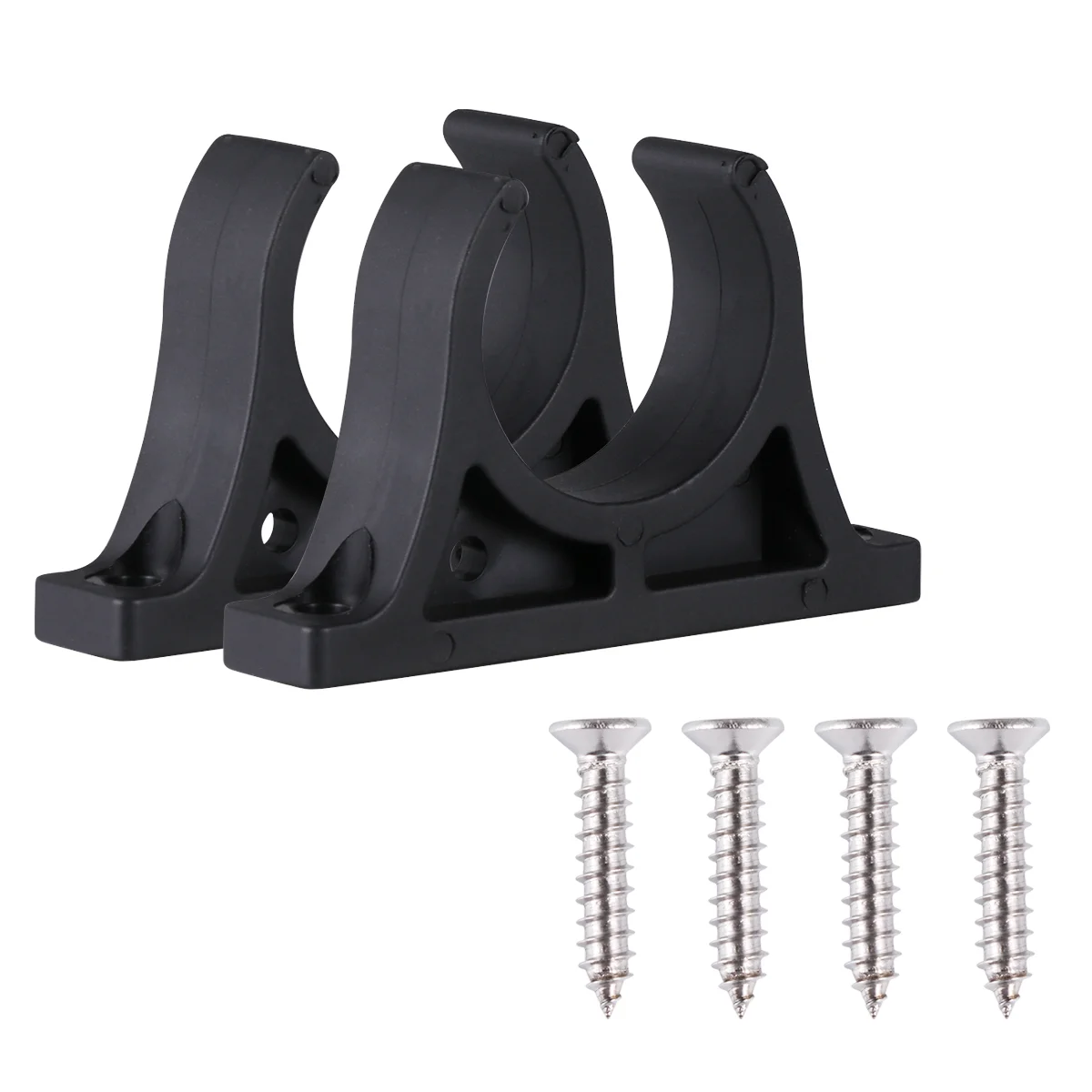 2PCS Plastic Boat Paddle Fixed Buckle Kayak Paddle Holder with 4PCS Screws (Black)
2PCS Plastic Boat Paddle Fixed Buckle Kayak Paddle Holder with 4PCS Screws (Black)