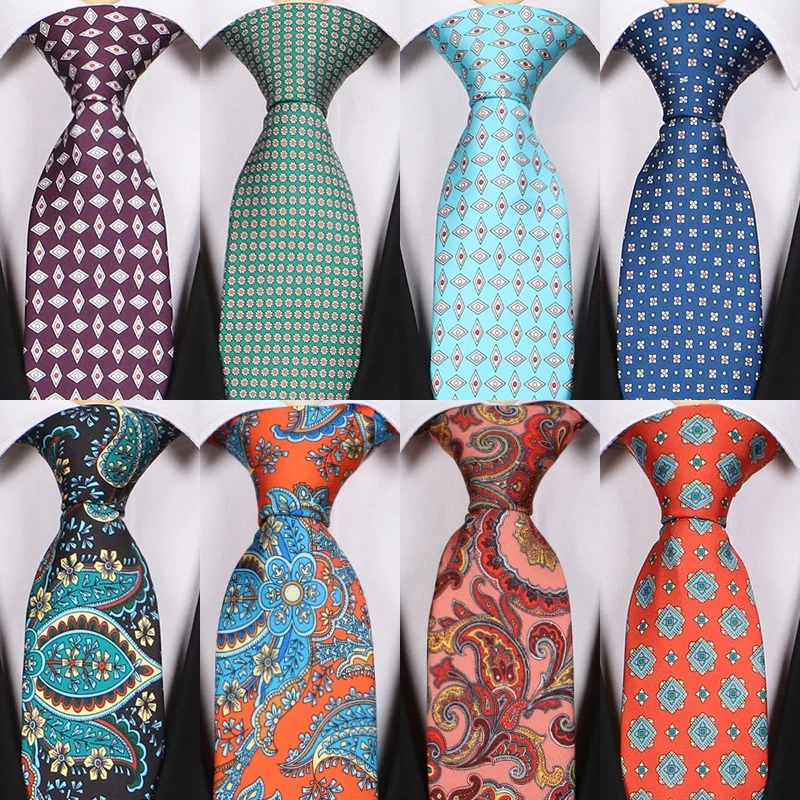 Luxury 8cm Men's Tie Necktie Jacquard Classic Polka Dot Paisley Necktie Floral Printed Neck Tie Party For wedding Business Party
Luxury 8cm Men's Tie Necktie Jacquard Classic Polka Dot Paisley Necktie Floral Printed Neck Tie Party For wedding Business Party