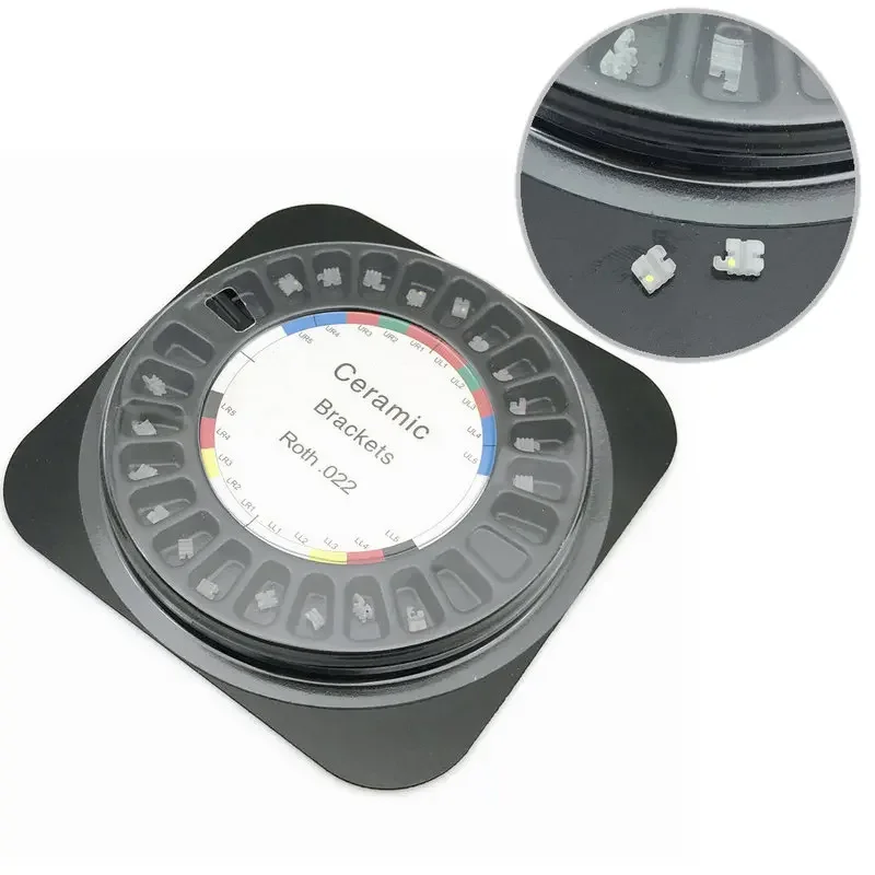 1Pack Dental Orthodontics Ceramic Bracket Braces Roth/MBT .022 345/3 Hooks Dentist Product Dental Bracket
1Pack Dental Orthodontics Ceramic Bracket Braces Roth/MBT .022 345/3 Hooks Dentist Product Dental Bracket