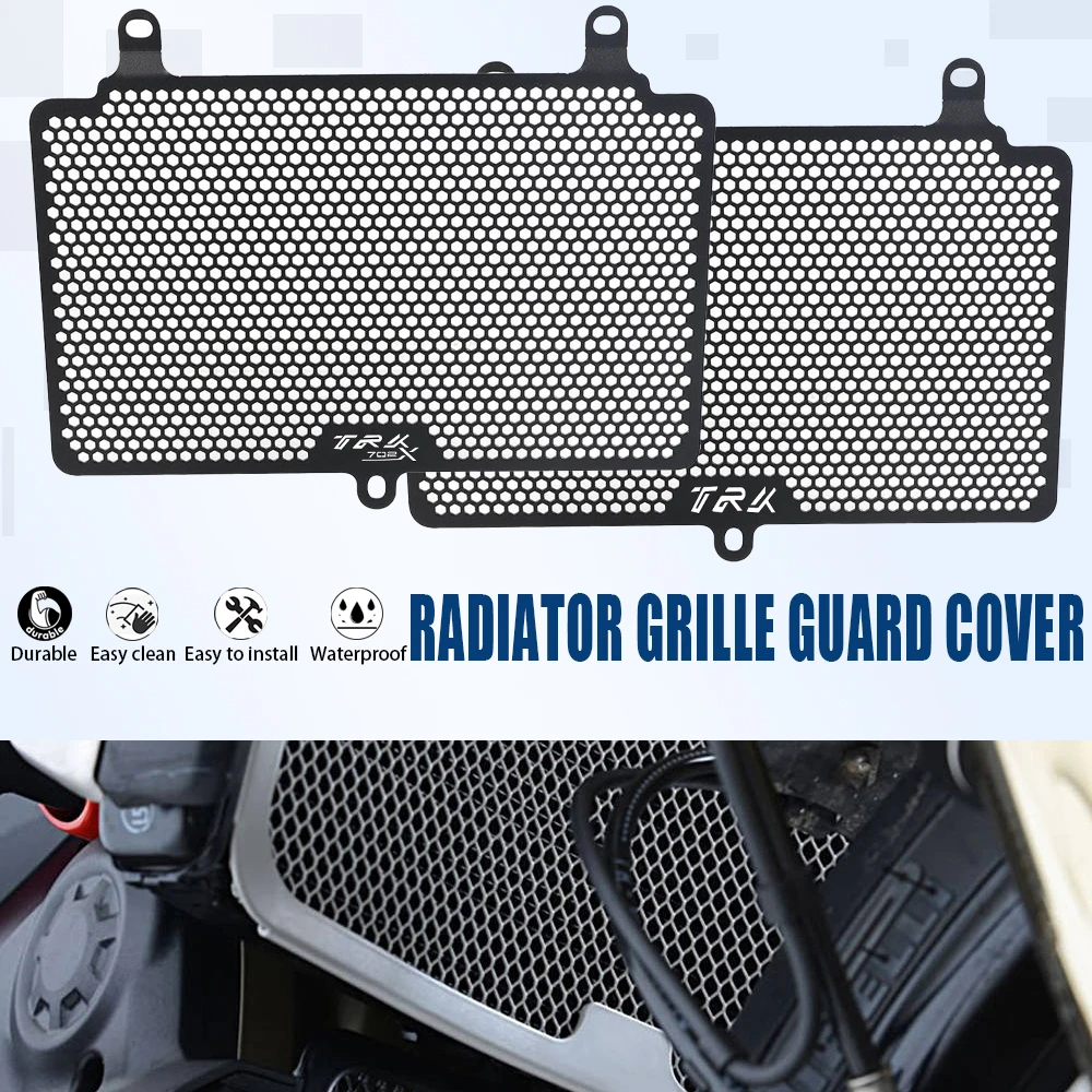 New For BENELLI TRK702/X 2024 2023 2022 Motorcycle Accessory TRK702 702X Radiator Grille Guard Grill Protective Cover Protector
New For BENELLI TRK702/X 2024 2023 2022 Motorcycle Accessory TRK702 702X Radiator Grille Guard Grill Protective Cover Protector