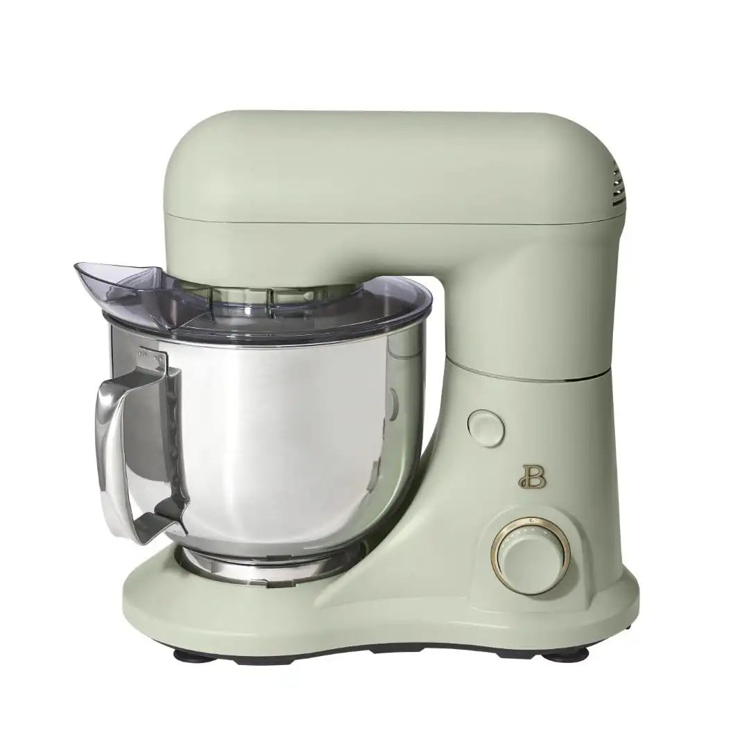 Beautiful 5.3 qt Stand Mixer, Lightweight & Powerful with Tilt-Head, Sage Green by Drew Barrymore
Beautiful 5.3 qt Stand Mixer, Lightweight & Powerful with Tilt-Head, Sage Green by Drew Barrymore