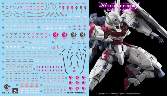 Стикер HG 1/144 XGF-02 Lfrith Gund-Arm высокого класса HGTWFM ведьма из ртути, водная скользка, предварительно вырезанная УФ-лампа, реактивная наклейка
Стикер HG 1/144 XGF-02 Lfrith Gund-Arm высокого класса HGTWFM ведьма из ртути, водная скользка, предварительно вырезанная УФ-лампа, реактивная наклейка