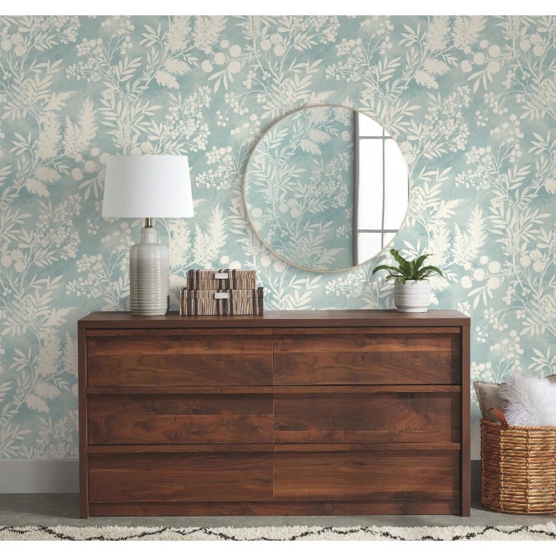 Walls Decor Blue Adaline Floral, 2 Panels Peel & Stick Wallpaper, 18" x 12' for Bedroom Kitchen Home Decoration Wall Stickers
Walls Decor Blue Adaline Floral, 2 Panels Peel & Stick Wallpaper, 18" x 12' for Bedroom Kitchen Home Decoration Wall Stickers