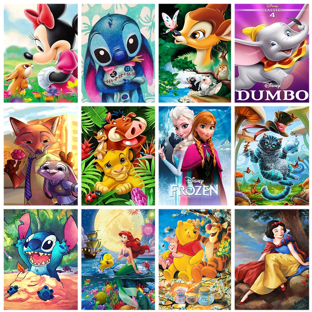Disney Full Drill Diamond Painting Cartoon Lion King 5D DIY Mosaic Frozen Princess Embroidery Handmade Gift Home Wall Decor
Disney Full Drill Diamond Painting Cartoon Lion King 5D DIY Mosaic Frozen Princess Embroidery Handmade Gift Home Wall Decor