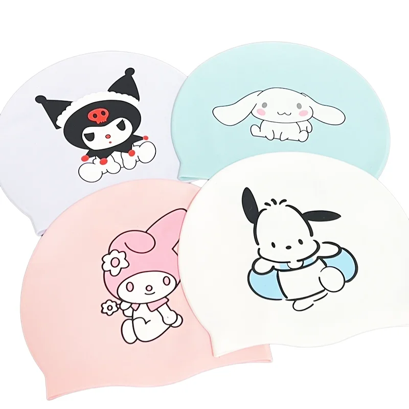 Kawaii Sanrio Anime My Melody Swimming Cap Cinnamoroll Kuromi Summer New Girls Cartoon Waterproof Cute High Elastic Swimming Cap
Kawaii Sanrio Anime My Melody Swimming Cap Cinnamoroll Kuromi Summer New Girls Cartoon Waterproof Cute High Elastic Swimming Cap