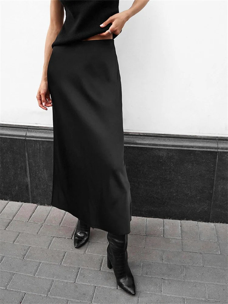 Fashion Satin Skirts For Women High Waist Fishtail Skirt Casual Holiday Long Faldas Saia Solid Jupe Robe Femme
Fashion Satin Skirts For Women High Waist Fishtail Skirt Casual Holiday Long Faldas Saia Solid Jupe Robe Femme