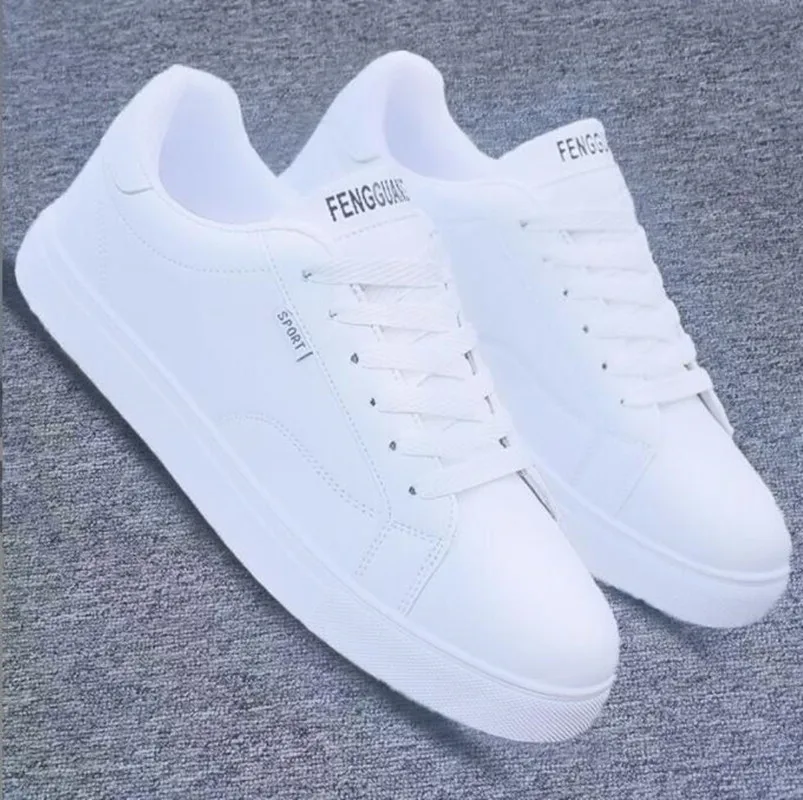 Men's Sneakers Casual Sports Shoes for Men Lightweight PU Leather Breathable Shoe Mens Flat White Tenis Shoes Zapatillas Hombre
Men's Sneakers Casual Sports Shoes for Men Lightweight PU Leather Breathable Shoe Mens Flat White Tenis Shoes Zapatillas Hombre