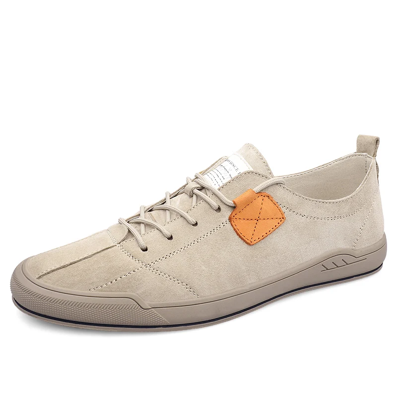 New Leather School Shoes Men's Suede Shoes Outdoor Light Casual Comfortable Sneakers Soft Versatile Board Shoes Vulcanized Flats
New Leather School Shoes Men's Suede Shoes Outdoor Light Casual Comfortable Sneakers Soft Versatile Board Shoes Vulcanized Flats