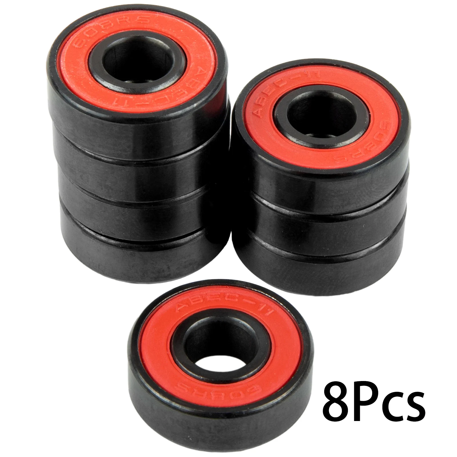 8PCS High Speed 608 High Speed Hybrid Black Ceramic Bearings With Spacer For Inline Skate Skateboard Bearings Scooter Longboard
8PCS High Speed 608 High Speed Hybrid Black Ceramic Bearings With Spacer For Inline Skate Skateboard Bearings Scooter Longboard