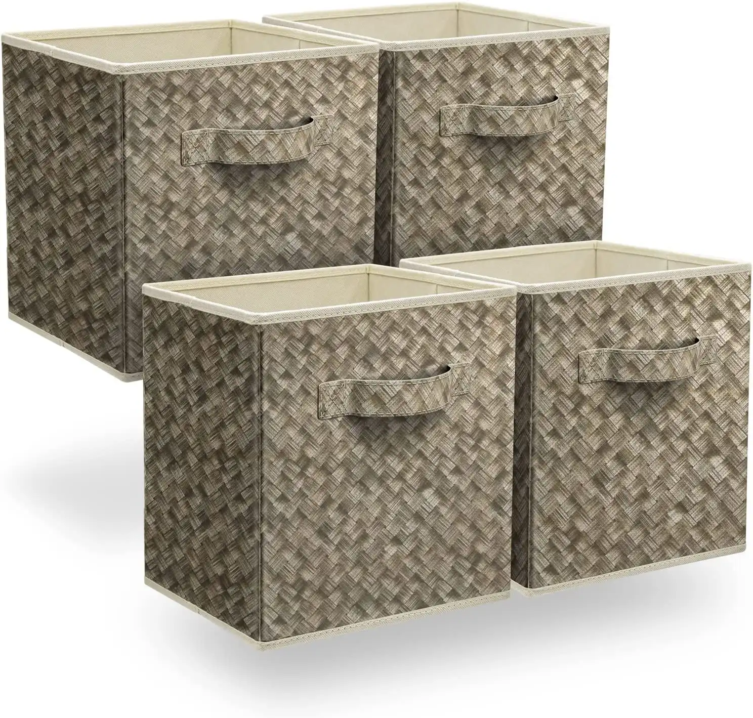 Sorbus Collapsible Fabric Storage Bin - 4 Piece Set with Handles – Foldable Organizer Cubes for Closet - Cub
Sorbus Collapsible Fabric Storage Bin - 4 Piece Set with Handles – Foldable Organizer Cubes for Closet - Cub