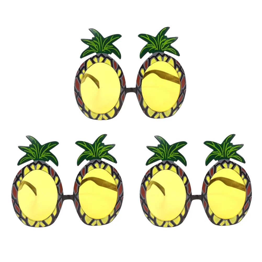3 Pcs Hawaiian Beach Pineapple Shaped Sunglasses Funny Decorative Hawaii Party Fruit Glasses Dancing Party Supplies (Picture 1)
3 Pcs Hawaiian Beach Pineapple Shaped Sunglasses Funny Decorative Hawaii Party Fruit Glasses Dancing Party Supplies (Picture 1)