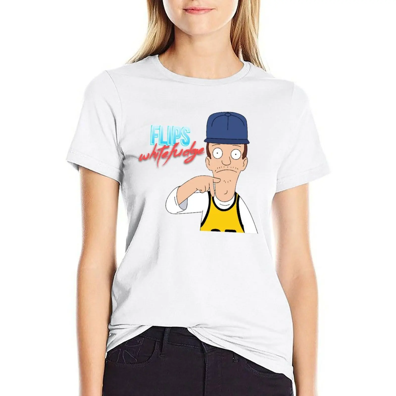 flips whitefudge T-shirt oversized vintage clothes shirts graphic tees western t-shirt dress for Women
flips whitefudge T-shirt oversized vintage clothes shirts graphic tees western t-shirt dress for Women