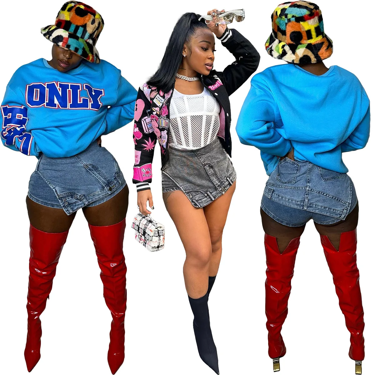 2023 Women Clothes Mini Denim Jean Dress Skirt Y2K Streetwear Dresses Nightclub Party Chic Low Waist Bodycon Sexy Skirts
2023 Women Clothes Mini Denim Jean Dress Skirt Y2K Streetwear Dresses Nightclub Party Chic Low Waist Bodycon Sexy Skirts