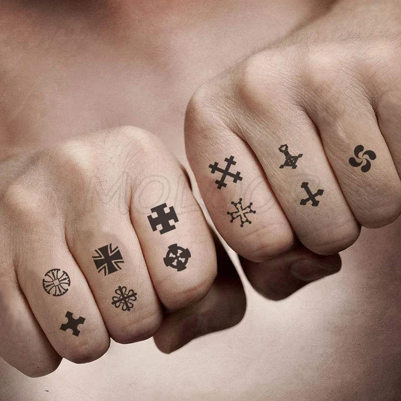 Water Transfer Tattoo Cross Geometric Shapes Tattoo Body Art Waterproof Temporary Fake Flash Tattoo for Man Woman Kid 10.5*6cm
Water Transfer Tattoo Cross Geometric Shapes Tattoo Body Art Waterproof Temporary Fake Flash Tattoo for Man Woman Kid 10.5*6cm
